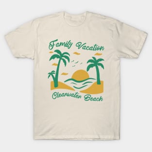 Family Vacation Clearwater Beach T-Shirt